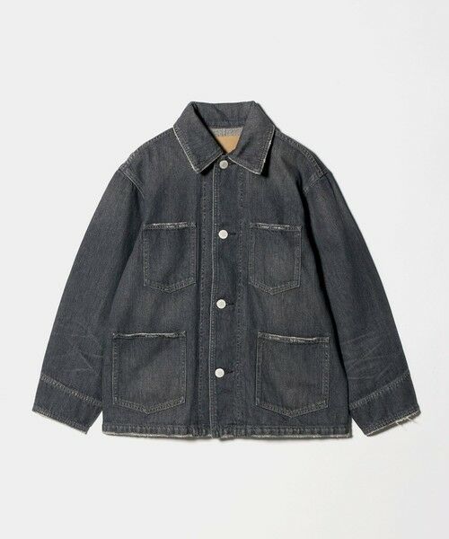 BEAUTY&YOUTH UNITED ARROWS / ビューティー&ユース ユナイテッドアローズ Gジャン・デニムジャケット | 【別注】＜NEEDBY heritage＞デニムジャケット（BLACK）