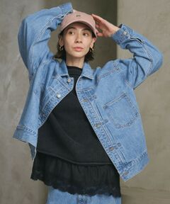 BEAUTY&YOUTH UNITED ARROWS / ビューティー&ユース ユナイテッドアローズ Gジャン・デニムジャケット | 【WEB限定】ルーズ デニムジャケット