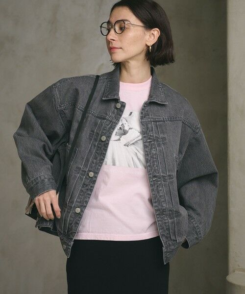 BEAUTY&YOUTH UNITED ARROWS / ビューティー&ユース ユナイテッドアローズ Gジャン・デニムジャケット | 【WEB限定】ルーズ デニムジャケット | 詳細2