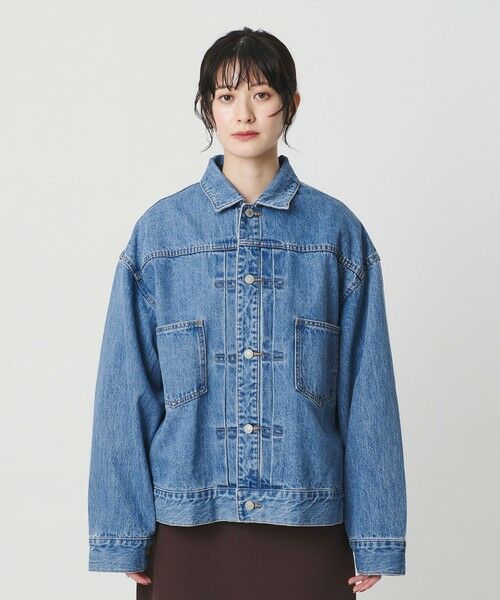 BEAUTY&YOUTH UNITED ARROWS / ビューティー&ユース ユナイテッドアローズ Gジャン・デニムジャケット | 【WEB限定】ルーズ デニムジャケット | 詳細18