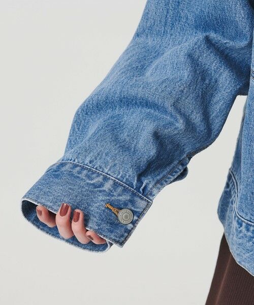 BEAUTY&YOUTH UNITED ARROWS / ビューティー&ユース ユナイテッドアローズ Gジャン・デニムジャケット | 【WEB限定】ルーズ デニムジャケット | 詳細22