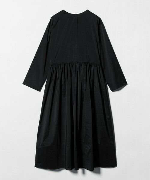 BEAUTY&YOUTH UNITED ARROWS / ビューティー&ユース ユナイテッドアローズ ロング・マキシ丈ワンピース | ポリエステル ギャザーフレアワンピース | 詳細1