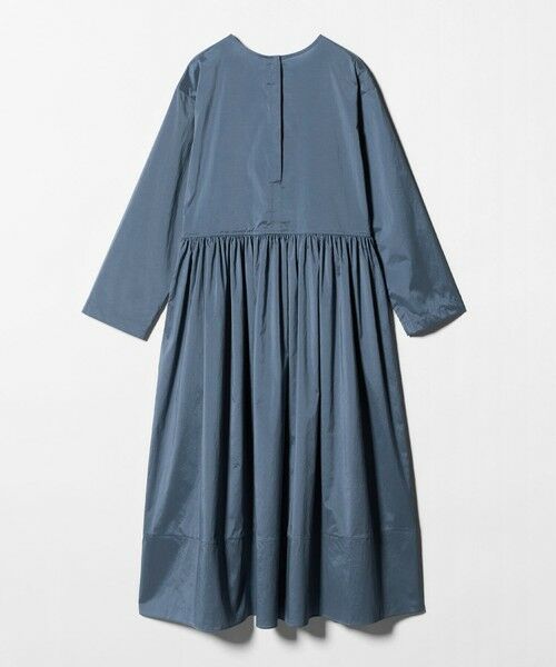 BEAUTY&YOUTH UNITED ARROWS / ビューティー&ユース ユナイテッドアローズ ロング・マキシ丈ワンピース | ポリエステル ギャザーフレアワンピース | 詳細4