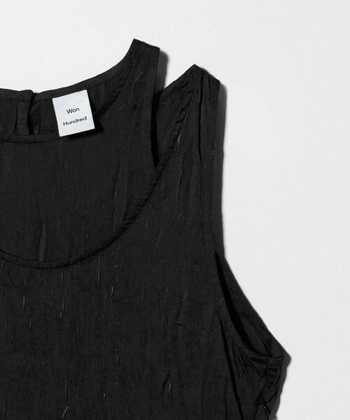 BEAUTY&YOUTH UNITED ARROWS / ビューティー&ユース ユナイテッドアローズ ロング・マキシ丈ワンピース | ＜Won Hundred＞BILA アシンメトリーワンピース | 詳細3