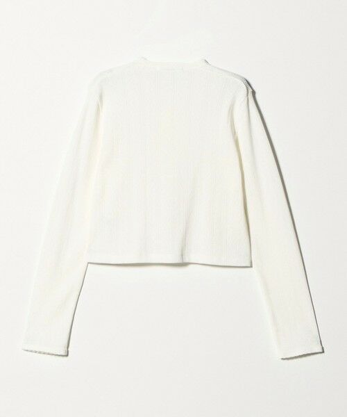 BEAUTY&YOUTH UNITED ARROWS / ビューティー&ユース ユナイテッドアローズ カーディガン・ボレロ | コットン パターンメッシュ カーディガン ウォッシャブル | 詳細5