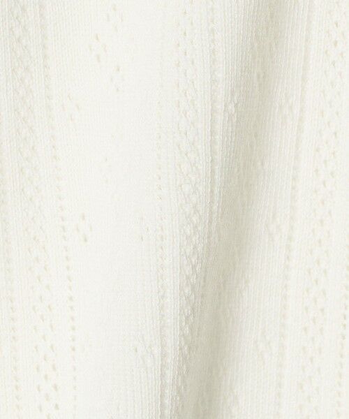 BEAUTY&YOUTH UNITED ARROWS / ビューティー&ユース ユナイテッドアローズ カーディガン・ボレロ | コットン パターンメッシュ カーディガン ウォッシャブル | 詳細7