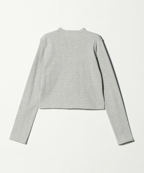 BEAUTY&YOUTH UNITED ARROWS / ビューティー&ユース ユナイテッドアローズ カーディガン・ボレロ | コットン パターンメッシュ カーディガン ウォッシャブル | 詳細22