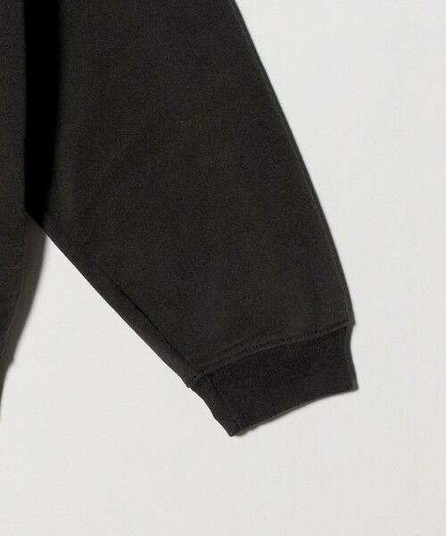 BEAUTY&YOUTH UNITED ARROWS / ビューティー&ユース ユナイテッドアローズ カーディガン・ボレロ | 【別注】＜HEAR MY NAME＞ロゴ スウェットカーディガン ブラック | 詳細3