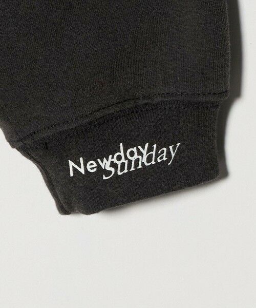 BEAUTY&YOUTH UNITED ARROWS / ビューティー&ユース ユナイテッドアローズ カーディガン・ボレロ | 【別注】＜HEAR MY NAME＞ロゴ スウェットカーディガン ブラック | 詳細5