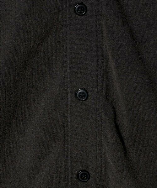 BEAUTY&YOUTH UNITED ARROWS / ビューティー&ユース ユナイテッドアローズ カーディガン・ボレロ | 【別注】＜HEAR MY NAME＞ロゴ スウェットカーディガン ブラック | 詳細8