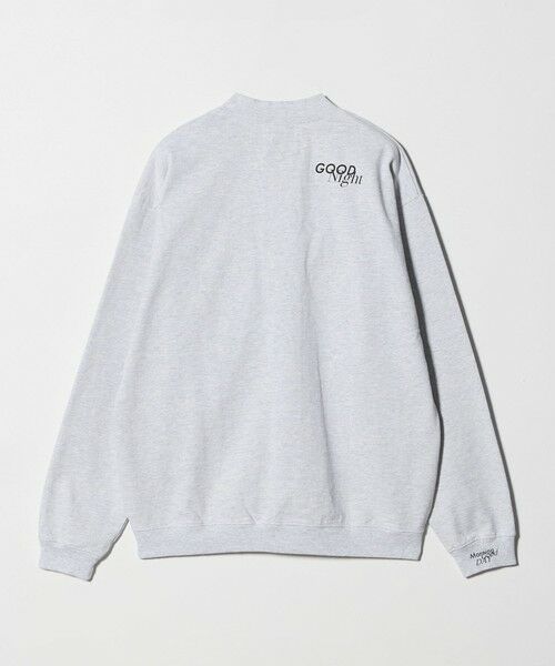 BEAUTY&YOUTH UNITED ARROWS / ビューティー&ユース ユナイテッドアローズ カーディガン・ボレロ | 【別注】＜HEAR MY NAME＞ロゴ スウェットカーディガン グレー | 詳細1