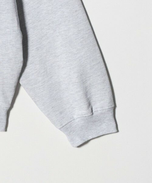 BEAUTY&YOUTH UNITED ARROWS / ビューティー&ユース ユナイテッドアローズ カーディガン・ボレロ | 【別注】＜HEAR MY NAME＞ロゴ スウェットカーディガン グレー | 詳細3