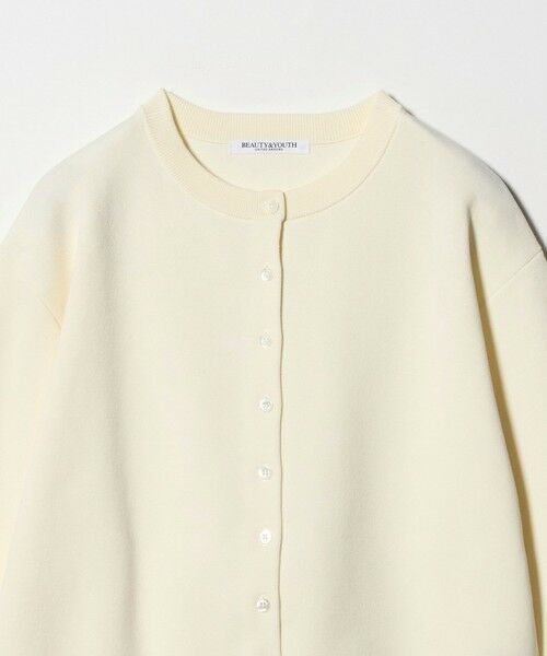 BEAUTY&YOUTH UNITED ARROWS / ビューティー&ユース ユナイテッドアローズ カーディガン・ボレロ | コットンブレンド コンパクトクルーネック カーディガン ウォッシャブル | 詳細2