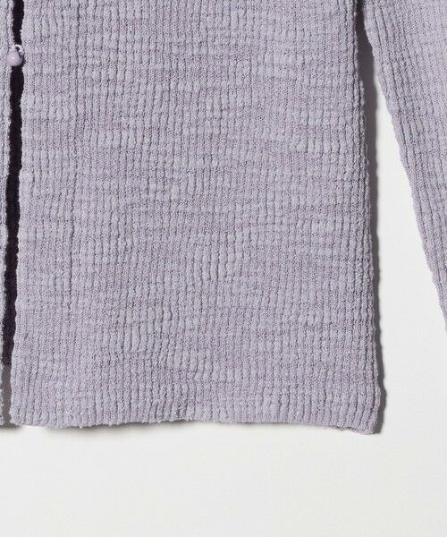 BEAUTY&YOUTH UNITED ARROWS / ビューティー&ユース ユナイテッドアローズ カーディガン・ボレロ | コットンナイロンスラブ フロントボタン カーディガン | 詳細10