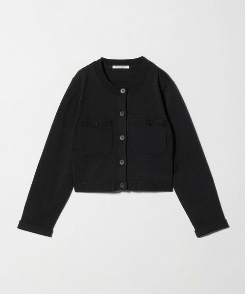 BEAUTY&YOUTH UNITED ARROWS / ビューティー&ユース ユナイテッドアローズ カーディガン・ボレロ | ポケット コンパクト カーディガン ウォッシャブル | 詳細4