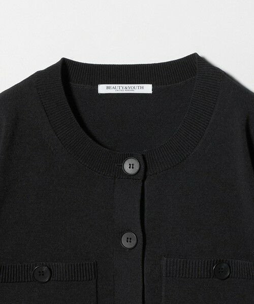 BEAUTY&YOUTH UNITED ARROWS / ビューティー&ユース ユナイテッドアローズ カーディガン・ボレロ | ポケット コンパクト カーディガン ウォッシャブル | 詳細6