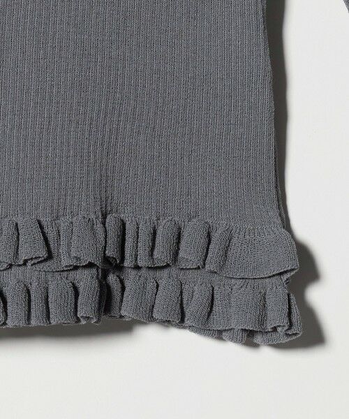 BEAUTY&YOUTH UNITED ARROWS / ビューティー&ユース ユナイテッドアローズ カーディガン・ボレロ | フリル フロントボタン カーディガン ウォッシャブル | 詳細10