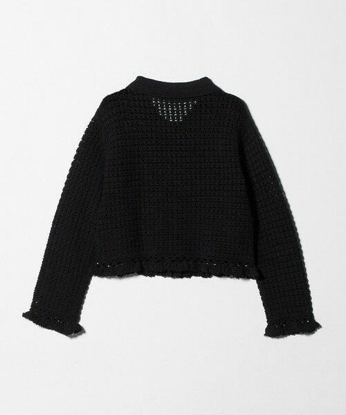 BEAUTY&YOUTH UNITED ARROWS / ビューティー&ユース ユナイテッドアローズ カーディガン・ボレロ | コットン ハンドクロシェ ニットカーディガン | 詳細5