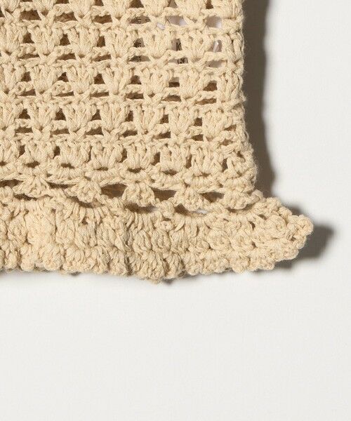 BEAUTY&YOUTH UNITED ARROWS / ビューティー&ユース ユナイテッドアローズ カーディガン・ボレロ | コットン ハンドクロシェ ニットカーディガン | 詳細18