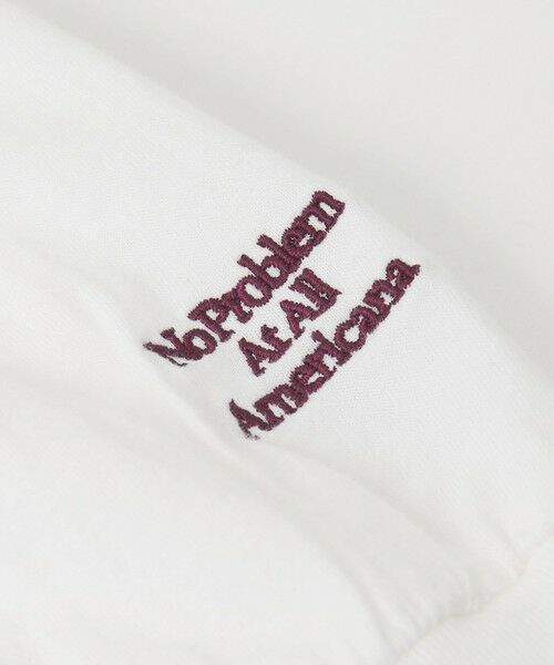 BEAUTY&YOUTH UNITED ARROWS / ビューティー&ユース ユナイテッドアローズ Tシャツ | 【WEB限定/別注】＜Americana＞プリント ロングスリーブTシャツ | 詳細8