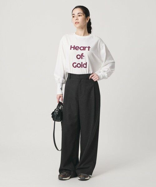 BEAUTY&YOUTH UNITED ARROWS / ビューティー&ユース ユナイテッドアローズ Tシャツ | 【WEB限定/別注】＜Americana＞プリント ロングスリーブTシャツ | 詳細3