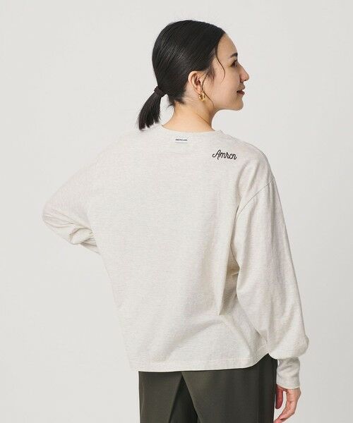 BEAUTY&YOUTH UNITED ARROWS / ビューティー&ユース ユナイテッドアローズ Tシャツ | 【WEB限定/別注】＜Americana＞プリント ロングスリーブTシャツ | 詳細13