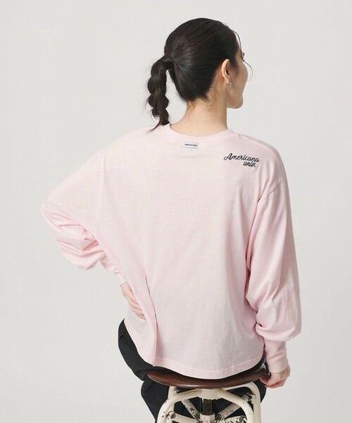 BEAUTY&YOUTH UNITED ARROWS / ビューティー&ユース ユナイテッドアローズ Tシャツ | 【WEB限定/別注】＜Americana＞プリント ロングスリーブTシャツ | 詳細25