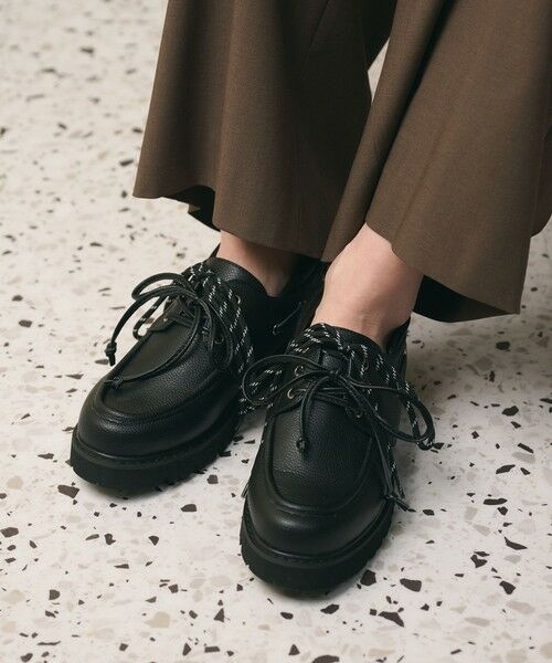 BEAUTY&YOUTH UNITED ARROWS / ビューティー&ユース ユナイテッドアローズ フラットシューズ | 3WAY デッキシューズ ブラック | 詳細1