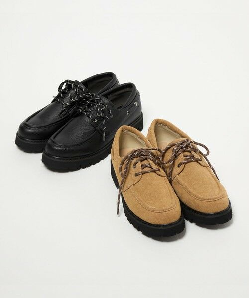 BEAUTY&YOUTH UNITED ARROWS / ビューティー&ユース ユナイテッドアローズ フラットシューズ | 3WAY デッキシューズ ブラック | 詳細13