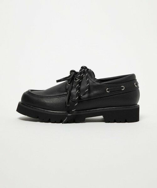 BEAUTY&YOUTH UNITED ARROWS / ビューティー&ユース ユナイテッドアローズ フラットシューズ | 3WAY デッキシューズ ブラック | 詳細15