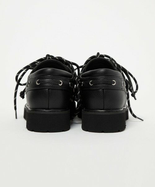 BEAUTY&YOUTH UNITED ARROWS / ビューティー&ユース ユナイテッドアローズ フラットシューズ | 3WAY デッキシューズ ブラック | 詳細19