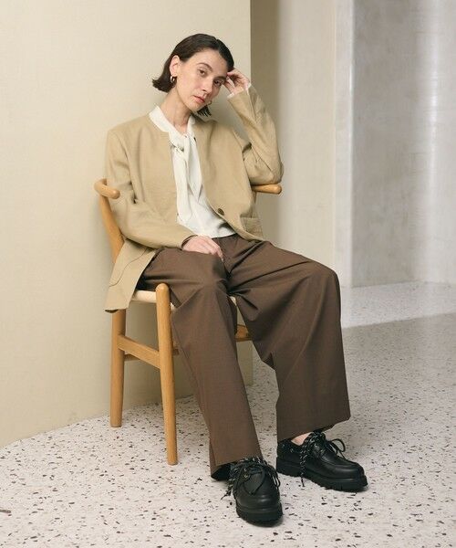 BEAUTY&YOUTH UNITED ARROWS / ビューティー&ユース ユナイテッドアローズ フラットシューズ | 3WAY デッキシューズ ブラック | 詳細3