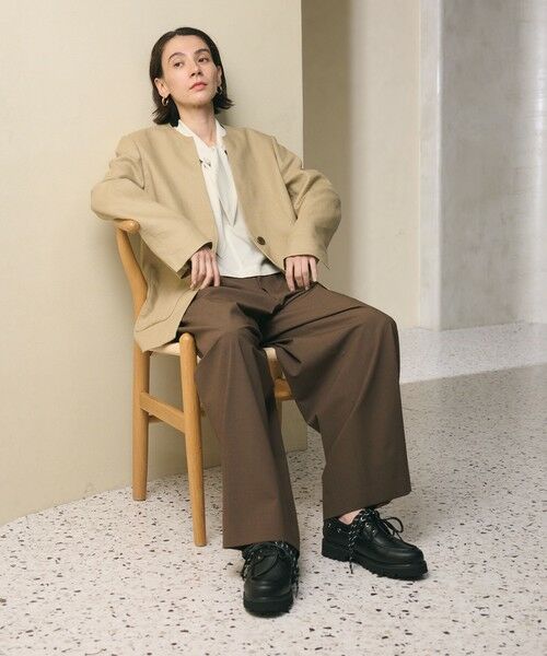 BEAUTY&YOUTH UNITED ARROWS / ビューティー&ユース ユナイテッドアローズ フラットシューズ | 3WAY デッキシューズ ブラック | 詳細4