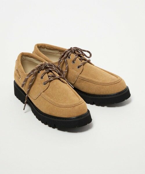 BEAUTY&YOUTH UNITED ARROWS / ビューティー&ユース ユナイテッドアローズ フラットシューズ | 3WAY デッキシューズ ベージュ | 詳細18