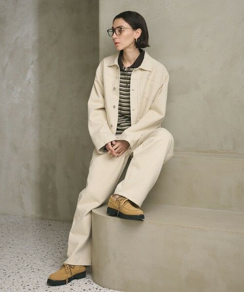 BEAUTY&YOUTH UNITED ARROWS / ビューティー&ユース ユナイテッドアローズ フラットシューズ | 3WAY デッキシューズ ベージュ | 詳細2