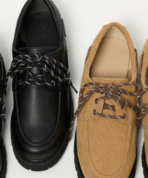 BEAUTY&YOUTH UNITED ARROWS / ビューティー&ユース ユナイテッドアローズ フラットシューズ | 3WAY デッキシューズ ベージュ | 詳細8