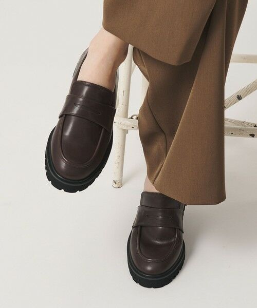 BEAUTY&YOUTH UNITED ARROWS / ビューティー&ユース ユナイテッドアローズ ビジネス・ドレスシューズ | レザーライク コインローファー | 詳細13