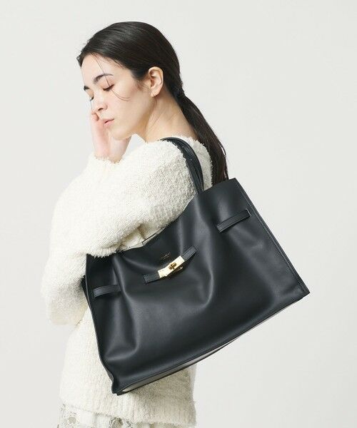 BEAUTY&YOUTH UNITED ARROWS / ビューティー&ユース ユナイテッドアローズ トートバッグ | ＜VIOLAd’ORO＞TRERO レザー ベルト トートバッグ | 詳細1