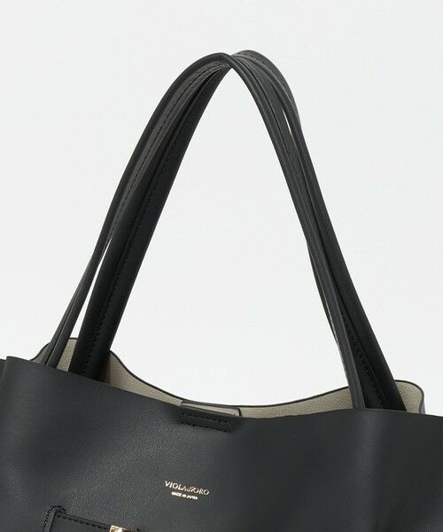 BEAUTY&YOUTH UNITED ARROWS / ビューティー&ユース ユナイテッドアローズ トートバッグ | ＜VIOLAd’ORO＞TRERO レザー ベルト トートバッグ | 詳細7