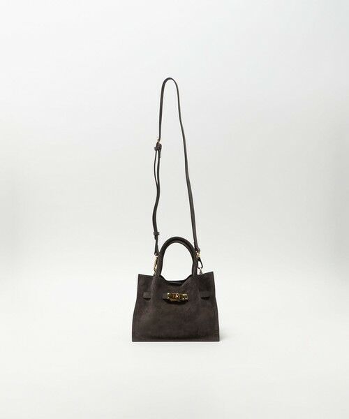 BEAUTY&YOUTH UNITED ARROWS / ビューティー&ユース ユナイテッドアローズ ショルダーバッグ | ＜VIOLAd’ORO＞スエード 2WAY トートバッグ | 詳細8