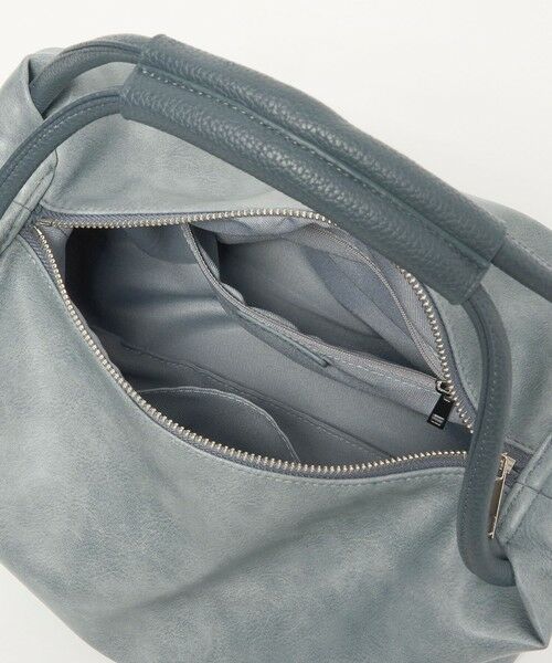 BEAUTY&YOUTH UNITED ARROWS / ビューティー&ユース ユナイテッドアローズ ハンドバッグ | レザーライク コンビ タック バッグ | 詳細21