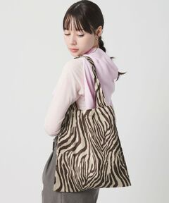 BEAUTY&YOUTH UNITED ARROWS / ビューティー&ユース ユナイテッドアローズ トートバッグ | ゼブラ パッカブル トートバッグ