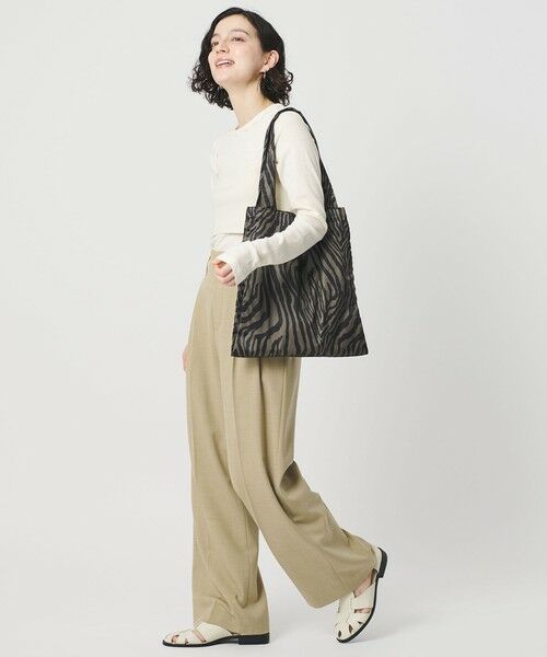 BEAUTY&YOUTH UNITED ARROWS / ビューティー&ユース ユナイテッドアローズ トートバッグ | ゼブラ パッカブル トートバッグ | 詳細17