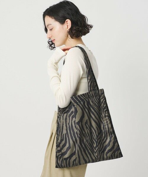 BEAUTY&YOUTH UNITED ARROWS / ビューティー&ユース ユナイテッドアローズ トートバッグ | ゼブラ パッカブル トートバッグ | 詳細19