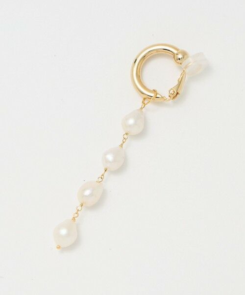 BEAUTY&YOUTH UNITED ARROWS / ビューティー&ユース ユナイテッドアローズ ピアス・イヤリング | ＜Causerie＞淡水パール フープイヤリング | 詳細1