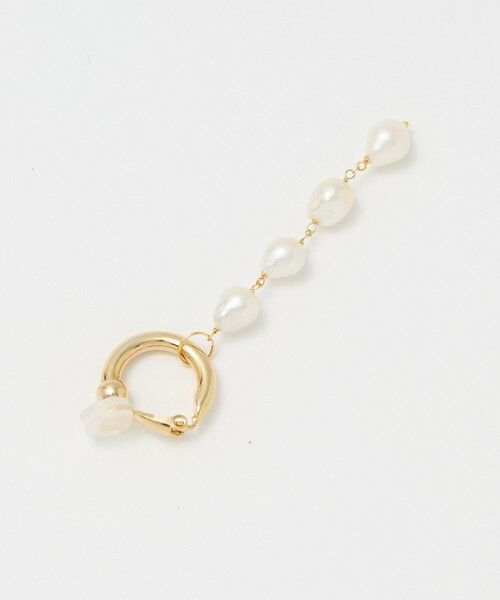 BEAUTY&YOUTH UNITED ARROWS / ビューティー&ユース ユナイテッドアローズ ピアス・イヤリング | ＜Causerie＞淡水パール フープイヤリング | 詳細3