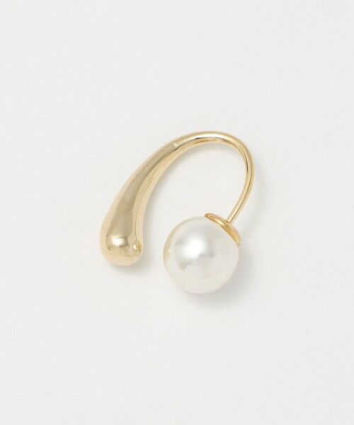 BEAUTY&YOUTH UNITED ARROWS / ビューティー&ユース ユナイテッドアローズ ピアス・イヤリング | パールモチーフバック フック ピアス | 詳細1