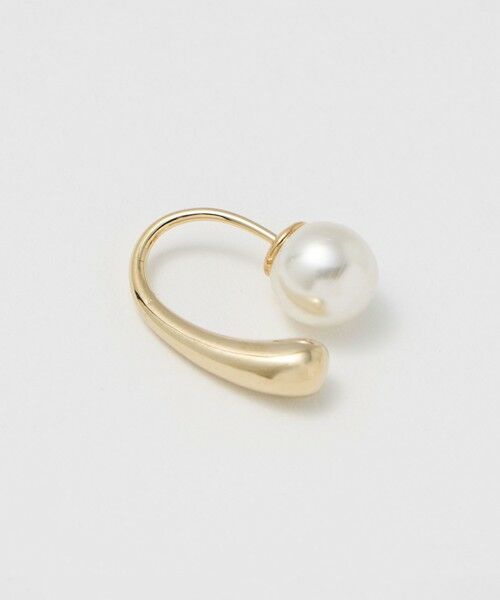 BEAUTY&YOUTH UNITED ARROWS / ビューティー&ユース ユナイテッドアローズ ピアス・イヤリング | パールモチーフバック フック ピアス | 詳細2