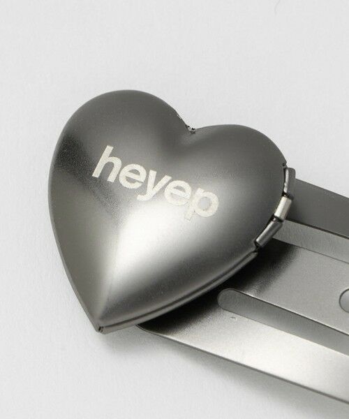 BEAUTY&YOUTH UNITED ARROWS / ビューティー&ユース ユナイテッドアローズ カチューシャ・カチューム・その他 | ＜heyep＞ハート ロケット ヘアピン/2P | 詳細3