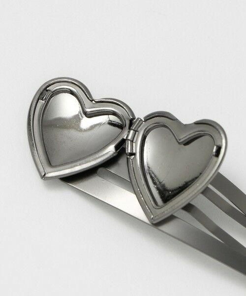 BEAUTY&YOUTH UNITED ARROWS / ビューティー&ユース ユナイテッドアローズ カチューシャ・カチューム・その他 | ＜heyep＞ハート ロケット ヘアピン/2P | 詳細4